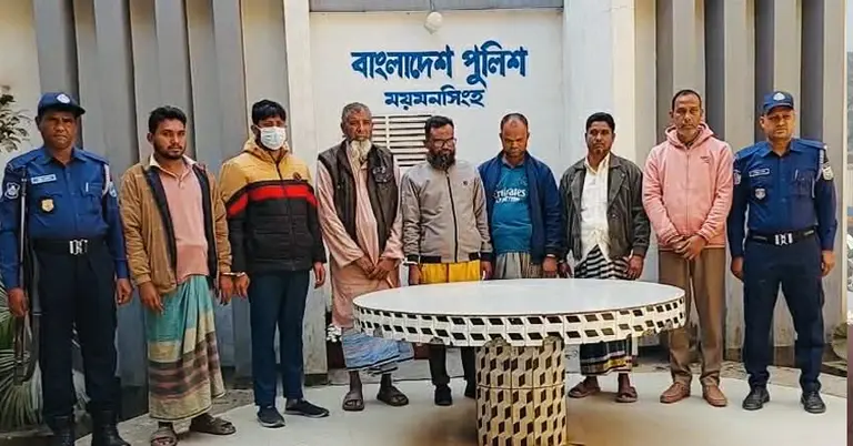 আটককৃত ব্যক্তিরা